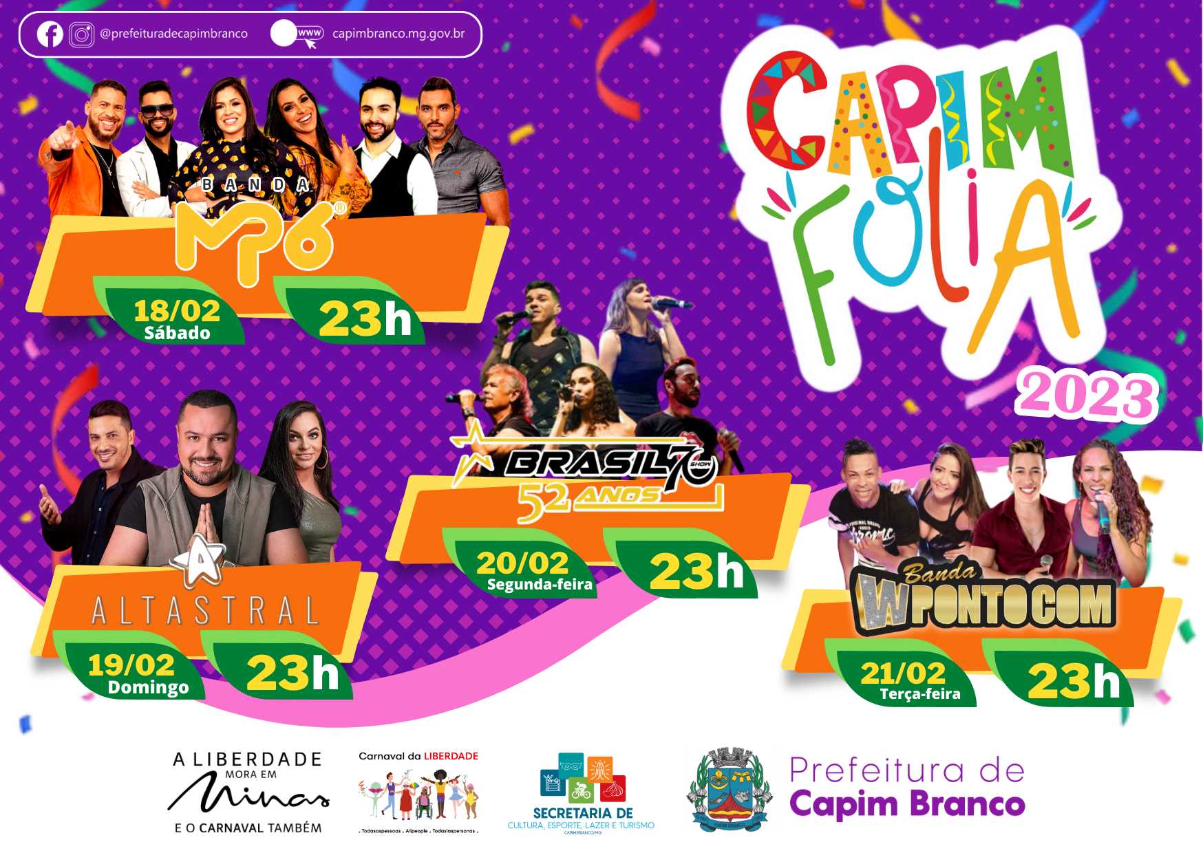 Prefeitura Municipal De Capim Branco CAPIM FOLIA 2023